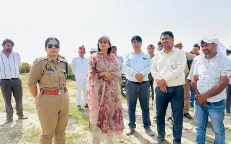 गंगा दशहरा मेले की तैयारियों का डीएम ने लिया जायजा, श्रद्धालुओं की सुविधाओं पर विशेष जोर