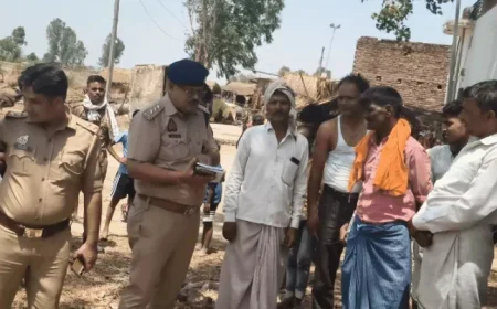झोपड़ी में लगी आग से ढाई साल की मासूम जिंदा जली, बचाने में दादी गंभीर रूप से झुलसीं