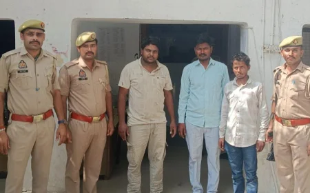 Etah News : 6 दिन पूर्व हुई टप्पेबाजी का खुलासा, 03 आरोपी गिरफ्तार
