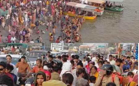 गंगा दशहरा पर पांचाल घाट बना आस्था का महासागर, 10 हजार से अधिक श्रद्धालुओं ने लगाई पुण्य की डुबकी