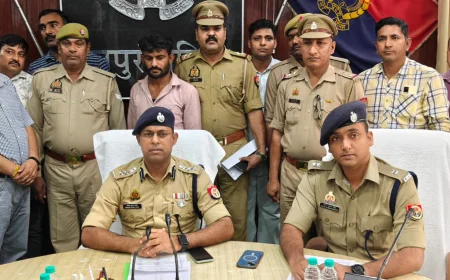 Mainpuri News : अंतरराज्यीय शराब तस्कर गिरफ्तार, 30 लाख की अवैध शराब और ट्रक बरामद