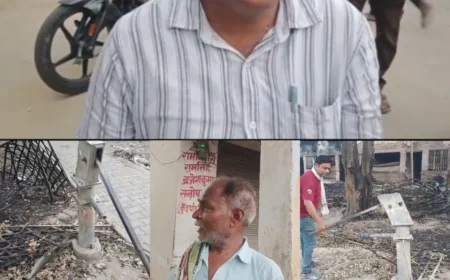 भीषण गर्मी में प्यास से तड़प रही नवीन मंडी