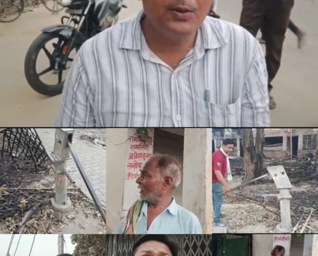 भीषण गर्मी में प्यास से तड़प रही नवीन मंडी