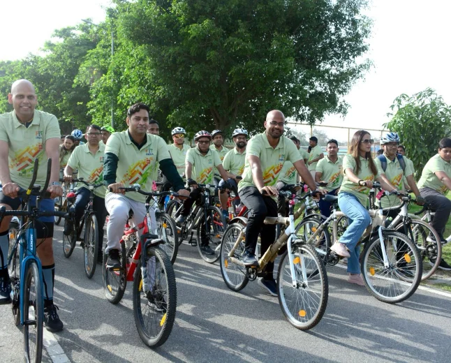 कॉमनवेल्थ गेम्स-थीम्ड संडे ऑन साइकल इवेंट का आयोजन SAI NSRC लखनऊ द्वारा 24 मई, 2026 को