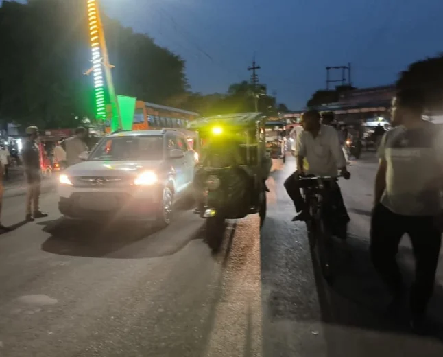 यातायात नियमों का उल्लंघन करने पर 149 वाहनों के चालान, 3 वाहन सीज