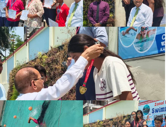 Farrukhabad News : तैराकों का दमखम: सी.पी. विद्या निकेतन में जोनल स्विमिंग प्रतियोगिता संपन्न, विजेता खिलाड़ी चयनित