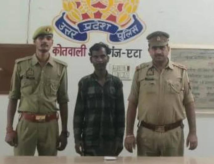 अलीगंज पुलिस ने सट्टा कारोबार में एक आरोपी को किया गिरफ्तार