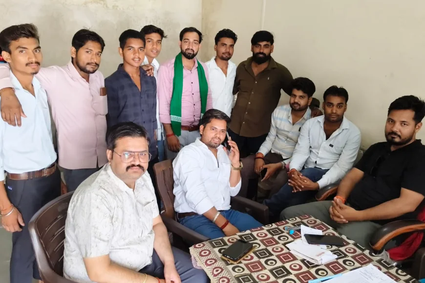 बिजली समस्याओं को लेकर भारतीय किसान क्रांति यूनियन का माधवगंज बिजली घर पर प्रदर्शन, 5 दिन में समाधान न होने पर आंदोलन की चेतावनी