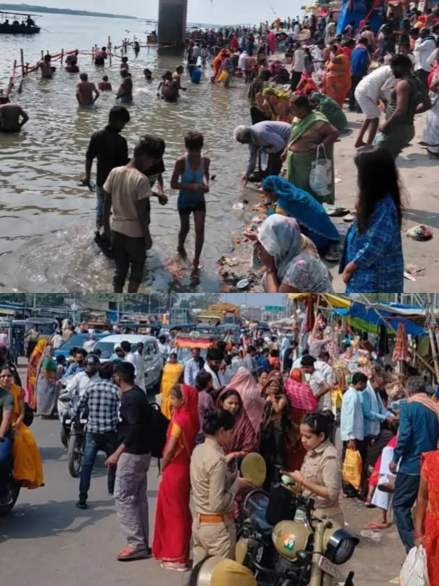 बुद्ध पूर्णिमा पर फर्रुखाबाद में आस्था का महासैलाब, गंगा घाटों पर उमड़ी हजारों श्रद्धालुओं की भीड़