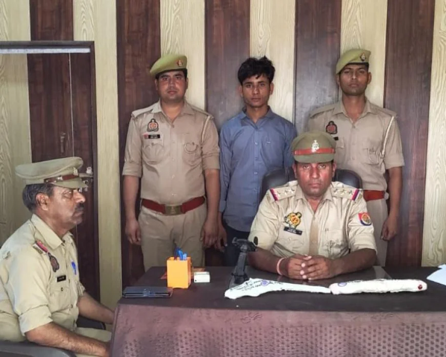 एटा में गौवंश अवशेष मामले का खुलासा, एक अभियुक्त गिरफ्तार