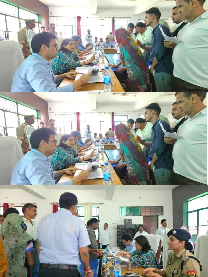 Farrukhabad News : डीएम डॉ. अंकुर लाठर का बड़ा एक्शन: लंबित शिकायतों पर ‘सर्जिकल स्ट्राइक’, लेखपाल और ग्राम सचिव निलंबित, कानूनगो को कड़ी फटकार