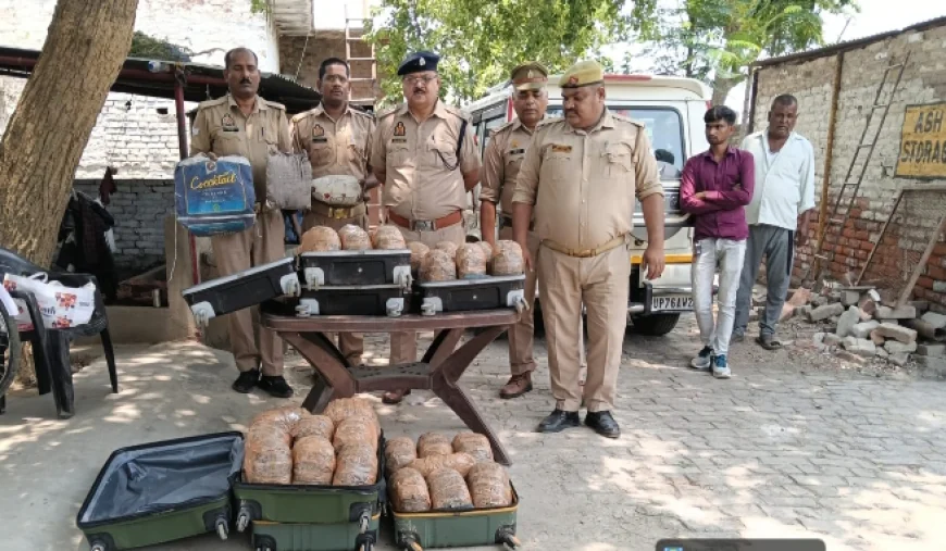 फर्रुखाबाद में नशा तस्करों पर बड़ा प्रहार, 29 लाख की ड्रग्स नष्ट