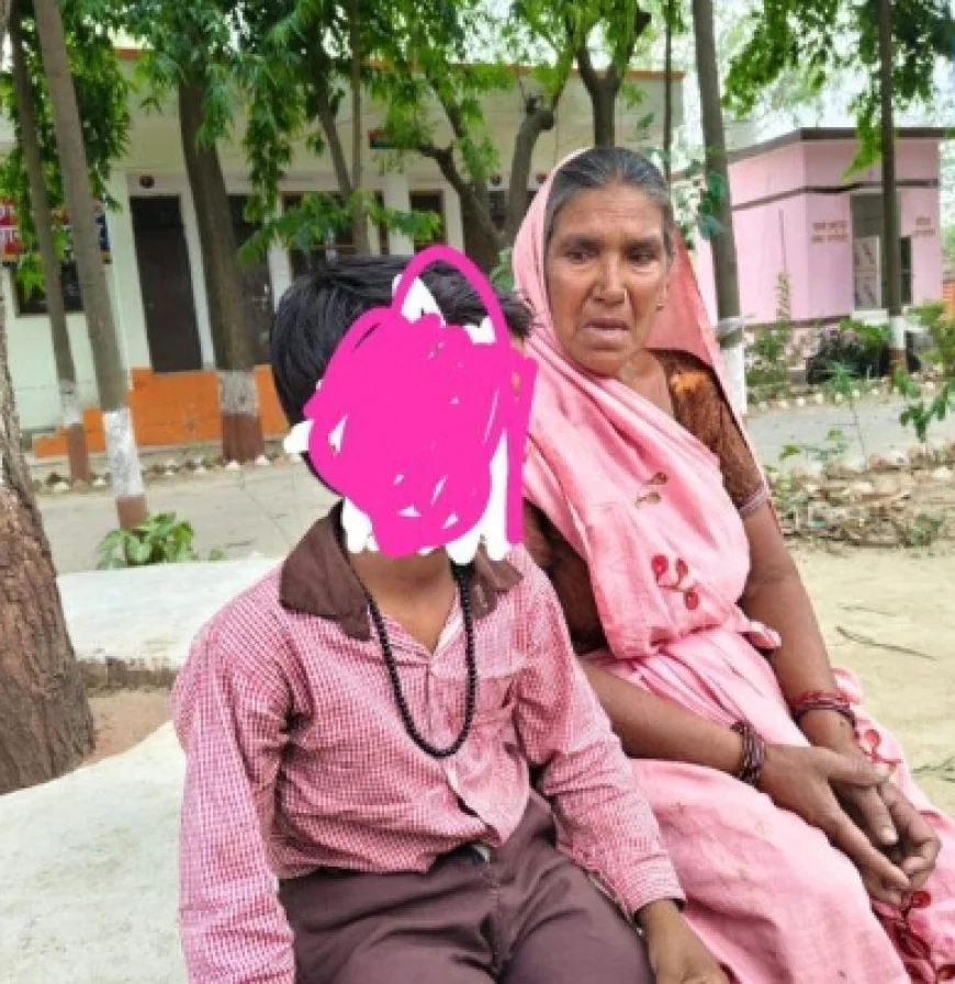 दो रोटी और एक चमचा दूध मांगना पड़ा भारी: प्राथमिक विद्यालय में मासूम छात्र की पिटाई