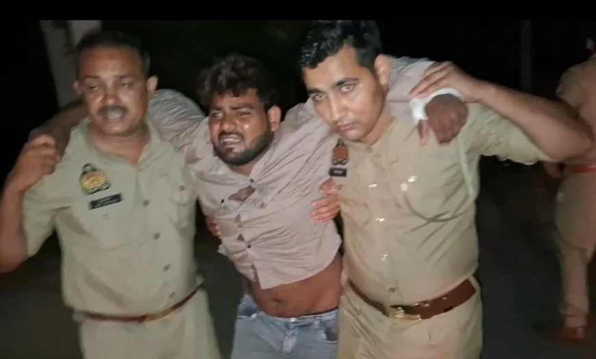 जैथरा/जसरथपुर: पुलिस मुठभेड़ में दो बदमाश गिरफ्तार, अवैध हथियार व नगदी बरामद
