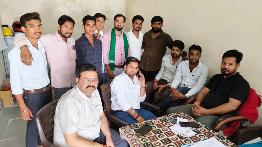 बिजली समस्याओं को लेकर भारतीय किसान क्रांति यूनियन का माधवगंज बिजली घर पर प्रदर्शन, 5 दिन में समाधान न होने पर आंदोलन की चेतावनी