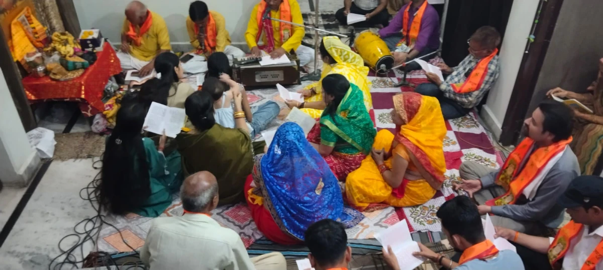 ज्येष्ठ माह के छठे मंगलवार पर संगीतमय सुंदरकांड पाठ का भव्य आयोजन, गूंजे जय श्रीराम और बजरंगबली के जयकारे