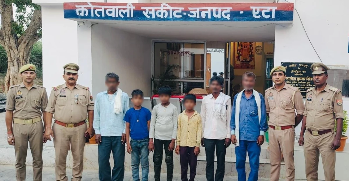 ऑपरेशन मुस्कान के तहत सकीट पुलिस ने 4 घंटे में बरामद किए 3 गुमशुदा बच्चे