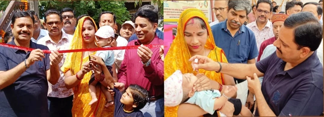 देश के सुरक्षित भविष्य के लिए दो बूंद जिंदगी की जरूरी, सजगता से हारेगा पोलियो: जिलाधिकारी डॉ. इंद्रमणि त्रिपाठी