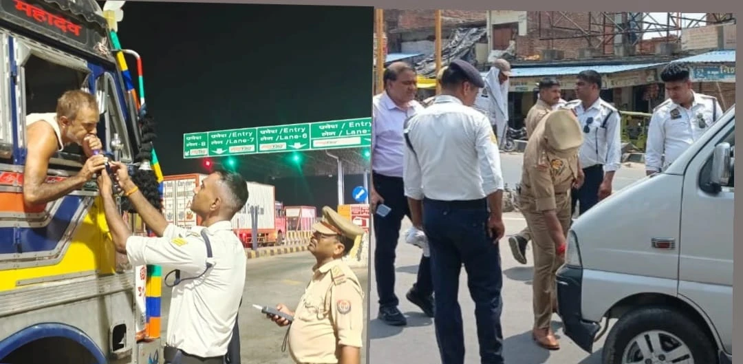 यातायात नियमों के उल्लंघन पर पुलिस की बड़ी कार्रवाई, 203 वाहनों के चालान और 4 गाड़ियाँ सीज