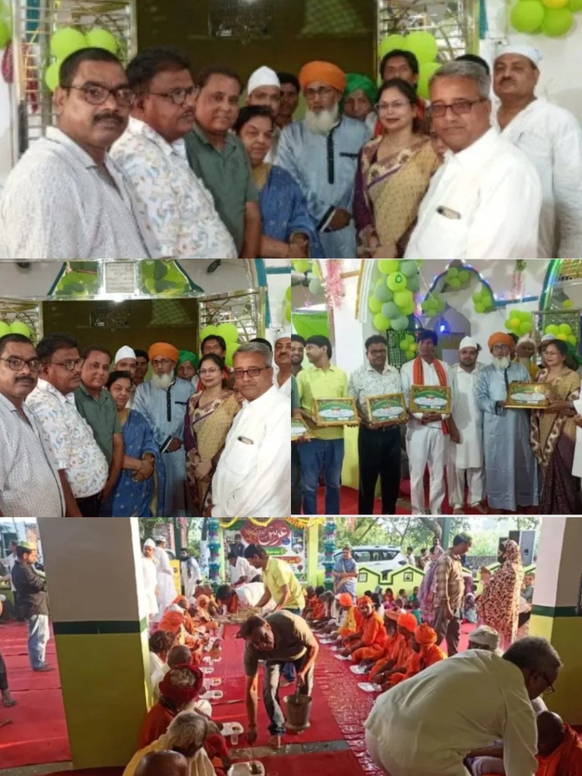 हजरत बाबा जूही शाह के 68वें सालाना उर्स का आगाज, साधु-संतों और कन्याओं का हुआ सम्मान