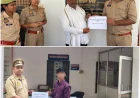 पुलिस ने साइबर ठगी के शिकार दो पीड़ितों को लौटाए 94,625 रुपये