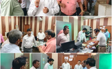 Etah News : स्वास्थ्य विभाग की व्यवस्थाओं पर जिलाधिकारी की सख्त नजर, सीएमओ कार्यालय का किया औचक निरीक्षण 