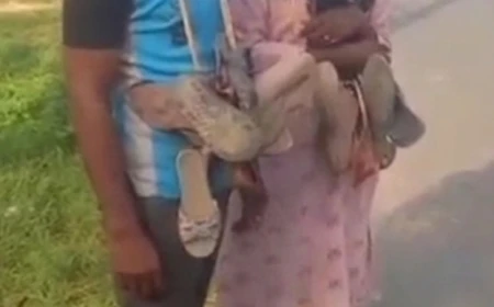 भाभी-देवर को प्रेम प्रसंग के शक में दी गई अपमानजनक सजा, जूतों की माला पहनाकर गांव में घुमाया