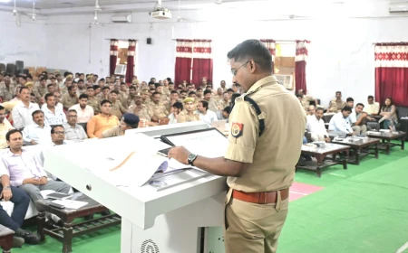 एटा में 8, 9 और 10 जून को होगी आरक्षी भर्ती परीक्षा, 11 केंद्रों पर कड़ी सुरक्षा व्यवस्था