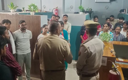Kasganj news अग्निसुरक्षा अभियान: अग्निशमन विभाग द्वारा जनपद कासगंज की 04 कोचिंग सेंटर/लाइब्रेरी का किया गया औचक निरीक्षण, 