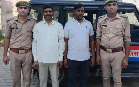 जसरथपुर पुलिस ने फर्जी गोलीकांड का किया खुलासा, दो आरोपी गिरफ्तार