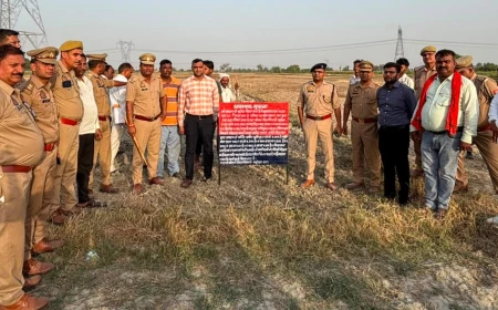 Etah News : पुलिस ने गैंगस्टर एक्ट के अभियुक्त की संपत्ति की कुर्की की, अनुमानित मूल्य 11 लाख रुपये