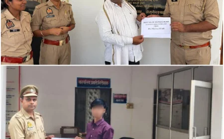 पुलिस ने साइबर ठगी के शिकार दो पीड़ितों को लौटाए 94,625 रुपये