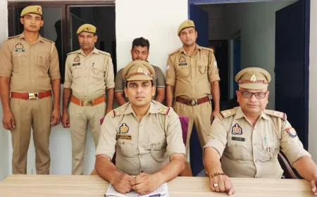 25 हजार रुपये के इनामी अभियुक्त को पुलिस ने किया गिरफ्तार