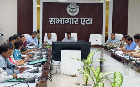स्वास्थ्य सेवाओं में सुधार को लेकर जिलाधिकारी ने दिए सख्त निर्देश