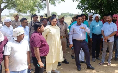 जिलाधिकारी के औचक निरीक्षण से मचा हड़कंप: अवैध कब्जाधारकों पर होगी एफआईआर
