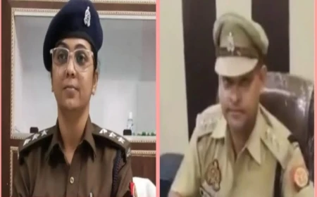 Kasganj news कासगंज के दो क्षेत्राधिकारियों के तबादले सहावर सर्किल की सीओ शाहिदा नसरीन लखनऊ व  संदीप वर्मा को भेजा मेरठ 