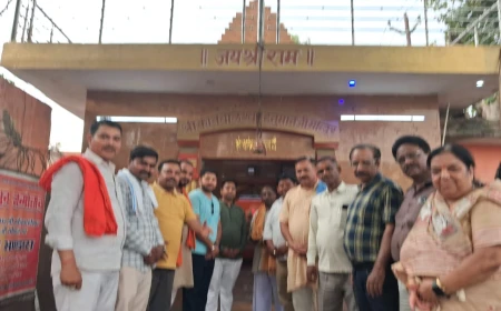 प्रधानमंत्री मोदी के 12 वर्ष पूर्ण होने पर कोतवालेश्वर हनुमान मंदिर में विशाल भंडारे का आयोजन