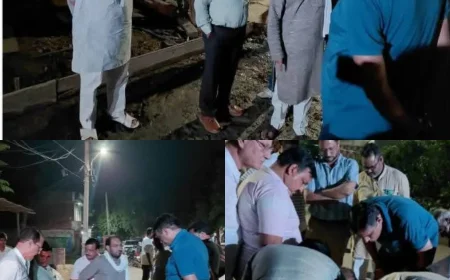 9.50 करोड़ की मंडी रोड पर भ्रष्टाचार का बवाल, PWD ने रुकवाया निर्माण
