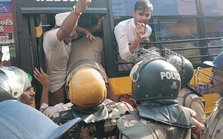 कायमगंज में किसान आंदोलन पर पुलिस का शिकंजा, 26 लोग गिरफ्तार