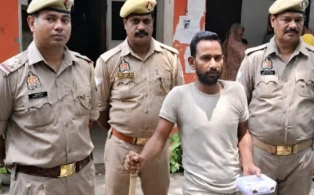 7 महीने से पुलिस को चकमा दे रहा शातिर चोर गिरफ्तार, सोने के गहने और नकदी बरामद