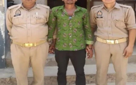 घर में घुसकर महिला से दुष्कर्म करने वाला आरोपी गिरफ्तार, पुलिस ने भेजा जेल