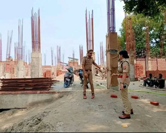 थाना निर्माण कार्य में लापरवाही नहीं होगी बर्दाश्त: एसपी आरती सिंह