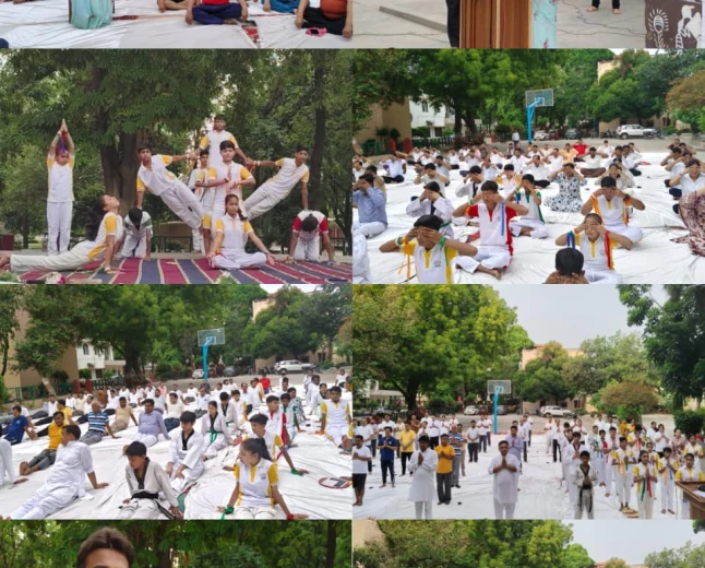 अंतरराष्ट्रीय योग दिवस पर सीपी विद्या निकेतन में योग का संदेश, डॉ. मिथलेश अग्रवाल बोले— योग सम्पूर्ण चिकित्सा विज्ञान और जीवन जीने की कला
