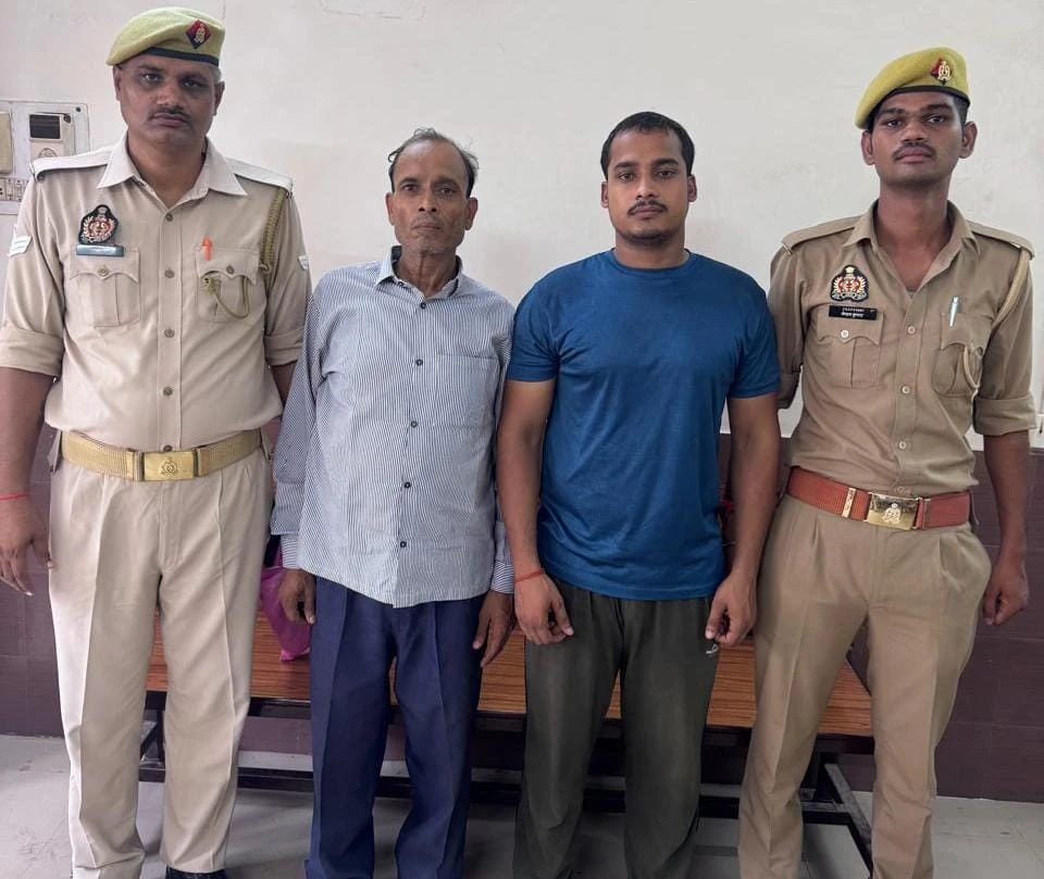 जानलेवा हमले के दो वांछित आरोपी अवैध तमंचे सहित गिरफ्तार