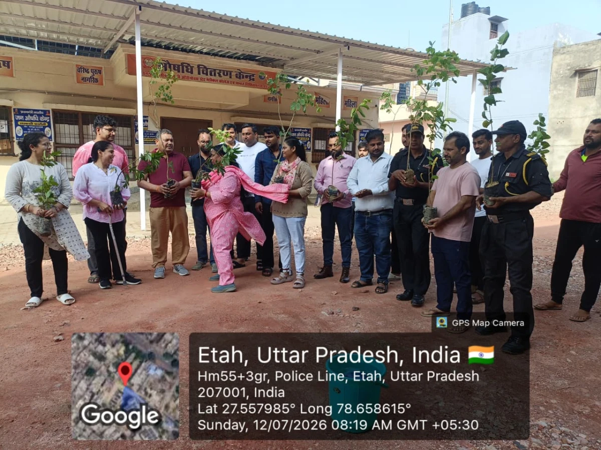 वीरांगना अवन्तीबाई लोधी ऑटोनोमस स्टेट मेडिकल कॉलेज में 5,100 पौधों का रोपण