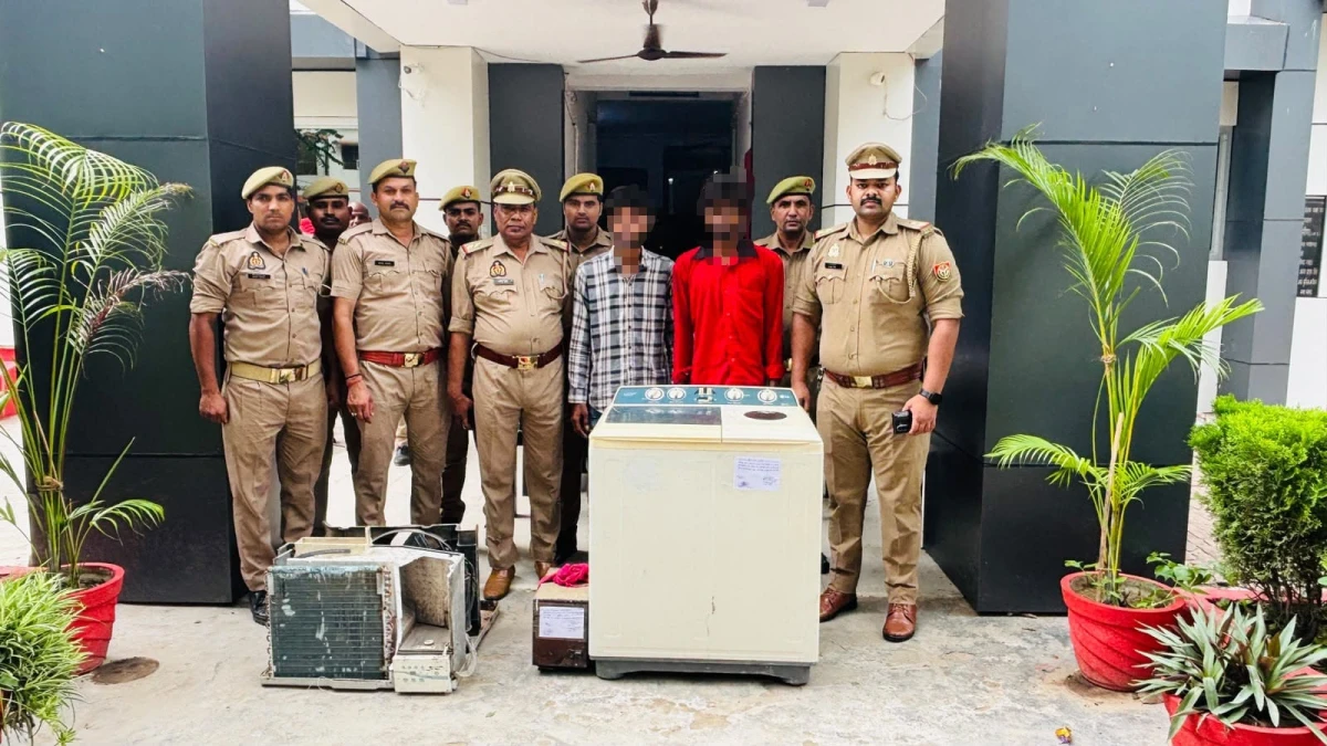 पुलिस ने दो शातिर चोर दबोचे, चोरी का माल बरामद… पूछताछ में खुलेंगे कई और राज! 