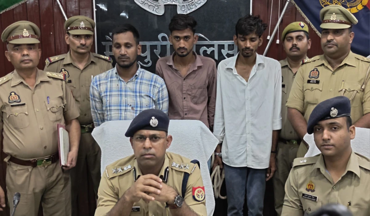 ऑनलाइन सरिया खरीदने के नाम पर ₹6.97 लाख की ठगी, अंतरराज्यीय गिरोह के 3 शातिर गिरफ्तार