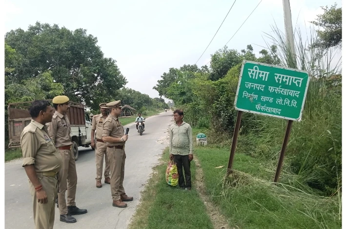 शमशाबाद पुलिस का कड़ा रुख: जिलाबदर आरोपी जिले से बाहर, 61 हिस्ट्रीशीटर रडार पर