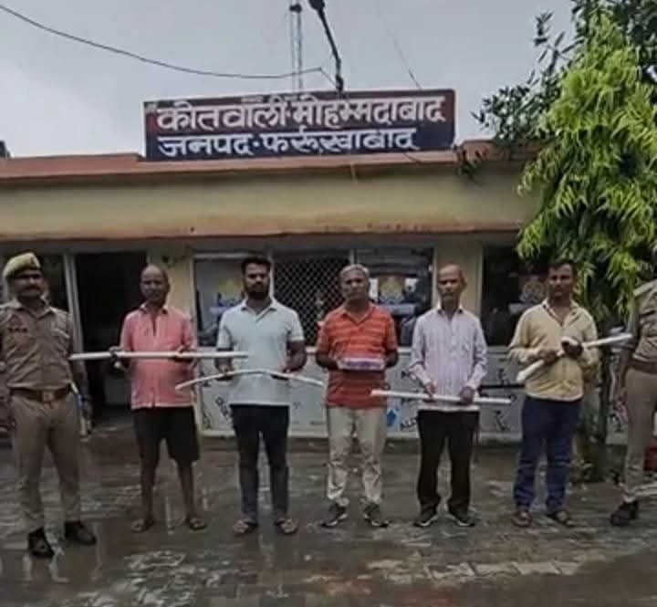 ग्राम समाज की जमीन पर कब्जे को लेकर खूनी संघर्ष, मुड़गांव प्रधान सहित 5 गिरफ्तार