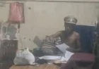 दरोगा की टोपी पहन शराबी बना चौकी इंचार्ज, सरकारी फाइलें खंगालीं, पुलिस चौकी में मचाया उत्पात